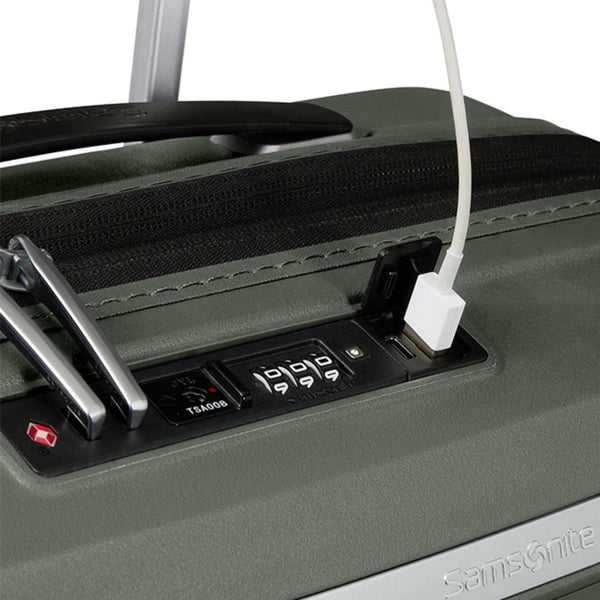 Samsonite Upscape Spinner Carry On - 55cm - Black Samsonite