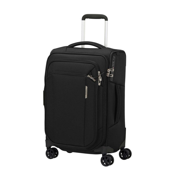 Samsonite Respark Spinner Expandable Carry On - 55cm - Ozone Black