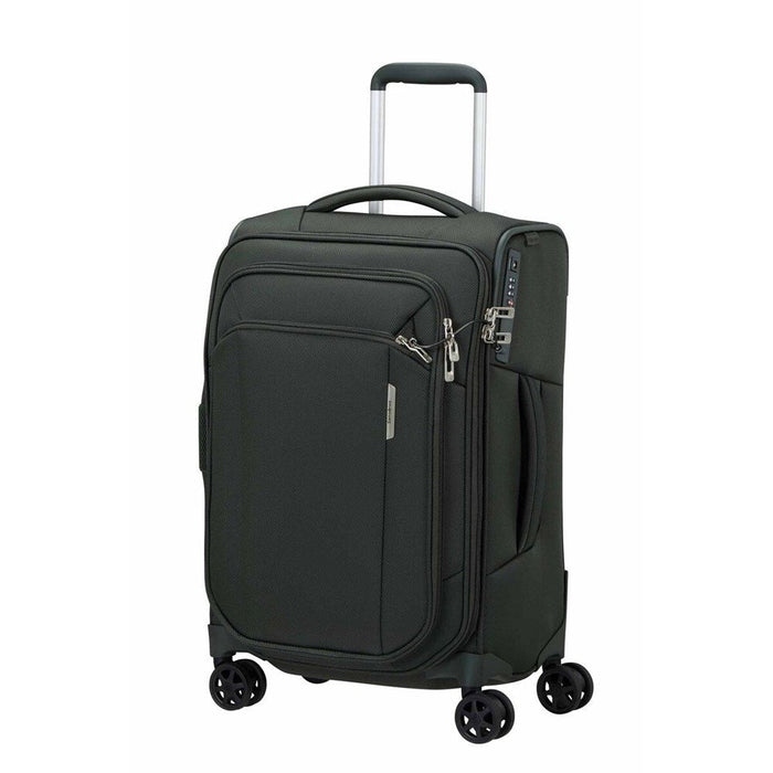 Samsonite Respark Spinner Expandable Carry On - 55cm - Forest Green