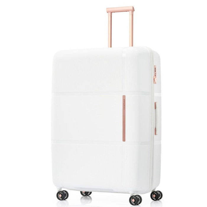 Samsonite Interlace Spinner Expandable- 81cm - White