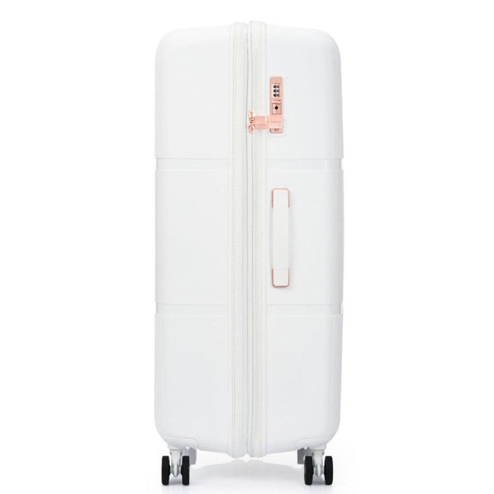 Samsonite Interlace Spinner Expandable- 81cm - White