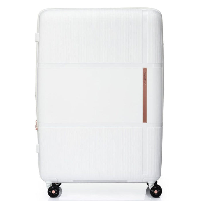 Samsonite Interlace Spinner Expandable- 81cm - White