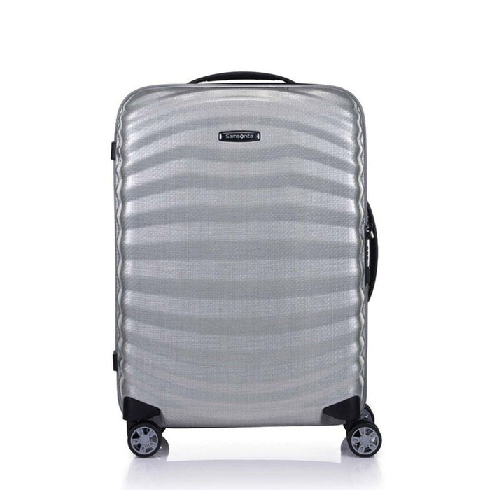 Samsonite Lite-Shock Sport Spinner 55cm Silver — Home Essentials