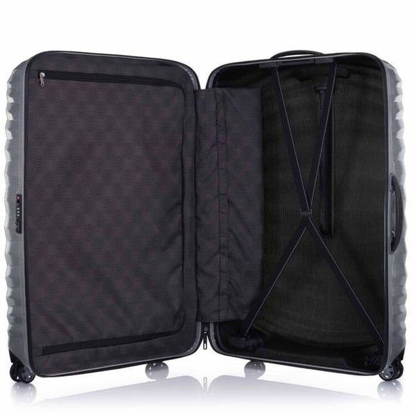 Samsonite Lite-Shock Sport Spinner - 81cm - Silver Samsonite