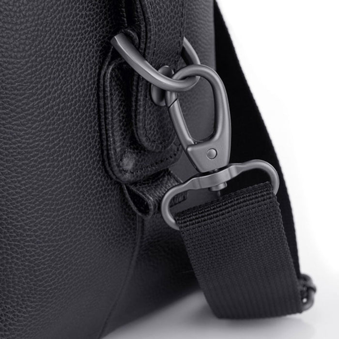 Samsonite Classic Leather Duffle Bag - Black
