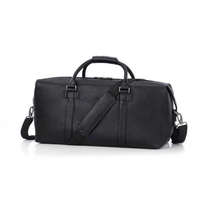 Samsonite Classic Leather Duffle Bag - Black