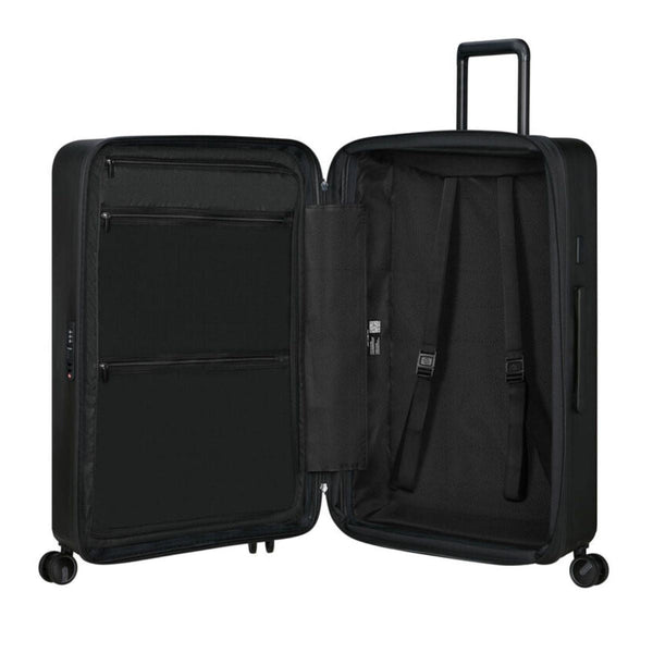 Samsonite Restackd Expandable Suitcase - 75cm - Black Samsonite