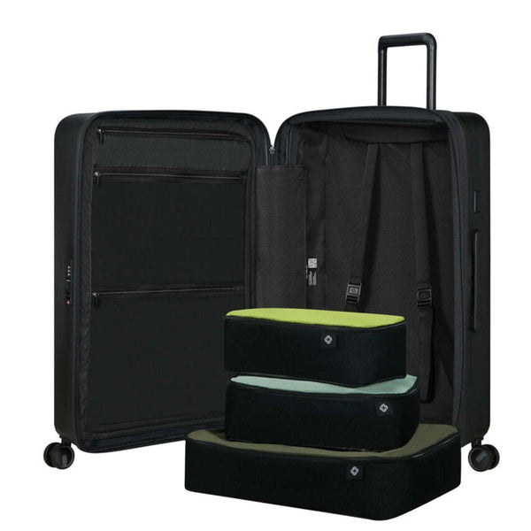 Samsonite Restackd Expandable Suitcase - 75cm - Black Samsonite
