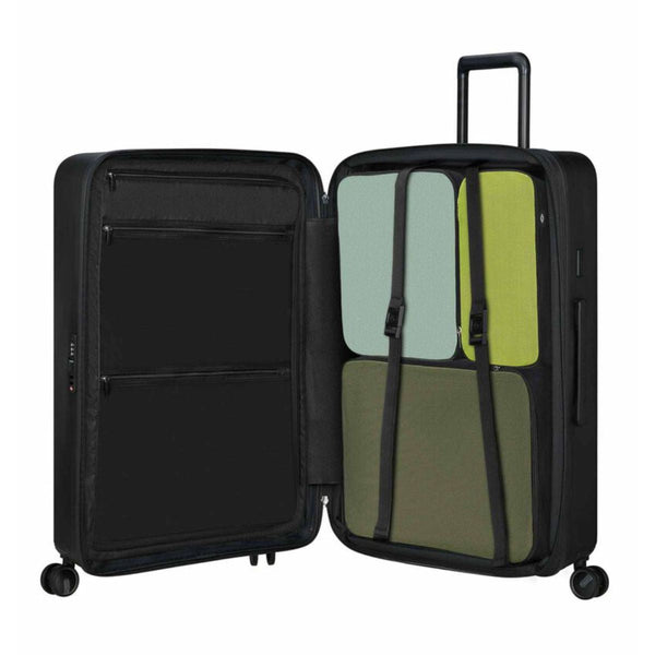 Samsonite Restackd Expandable Suitcase - 81cm - Black Samsonite