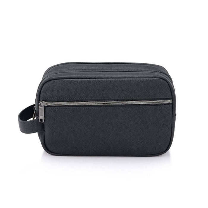 Samsonite Classic Leather Toiletry Kit - Black