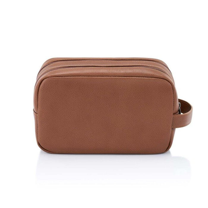 Samsonite Classic Leather Toiletry Kit - Cognac