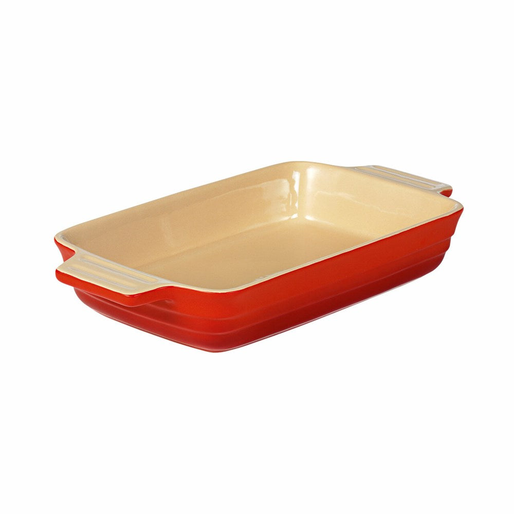 Chasseur La Cuisson Stoneware Large Rectangular Baking Dish - 32cm