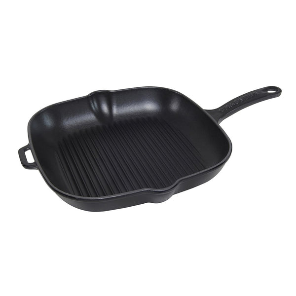 Chasseur Cast Iron Square Grill Pan - 25cm