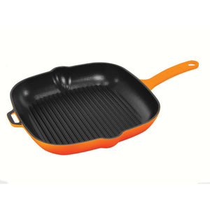 Chasseur Cast Iron Square Grill Pan - 25cm