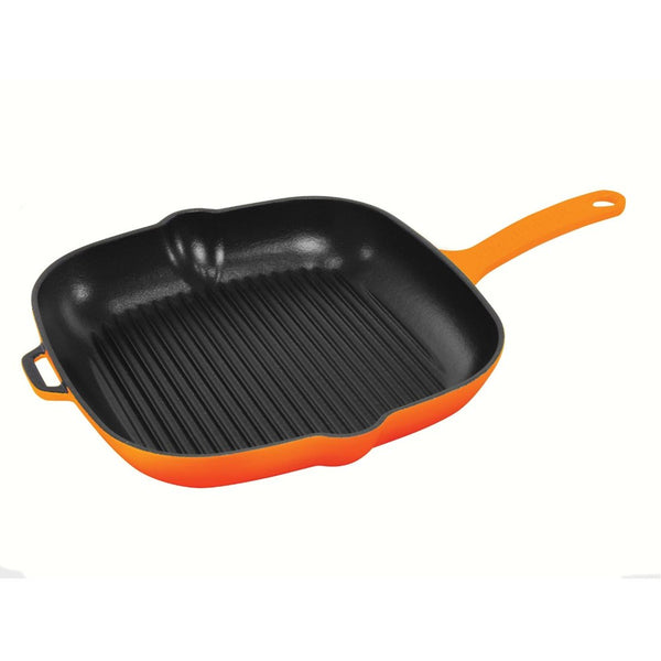 Chasseur Cast Iron Square Grill Pan - 25cm