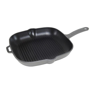 Chasseur Cast Iron Square Grill Pan - 25cm