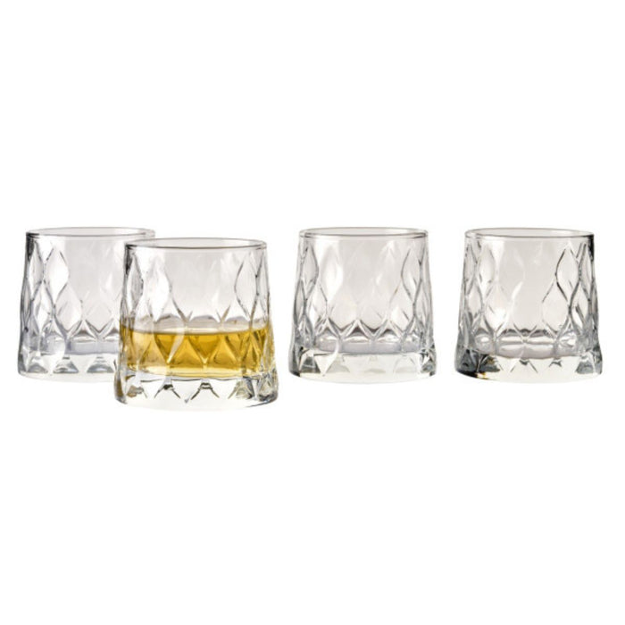 Pasabahce Leafy Tumbler 300ml - Set of 4