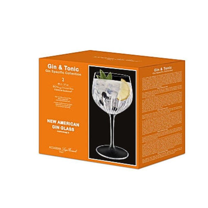 Luigi Bormioli New American Gin Glass 800ml - Set of 2