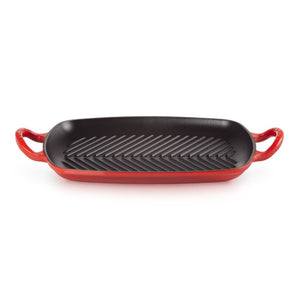 Le Creuset Signature Shallow Cast Iron Rectangular Grill - 30cm x 26cm