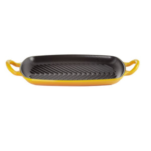 Le Creuset Signature Shallow Cast Iron Rectangular Grill - 30cm x 26cm