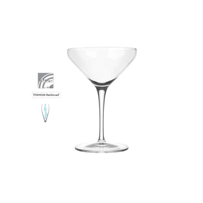 Luigi Bormioli Atelier Martini / Cocktail Glasses 300ml - Set of 6