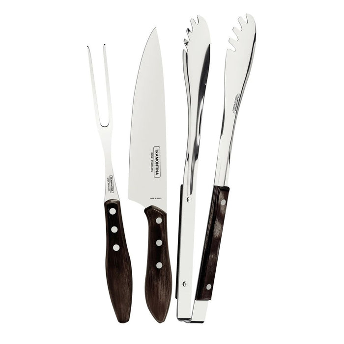 Tramontina Churrasco Barbecue Polywood Set - 3 Piece