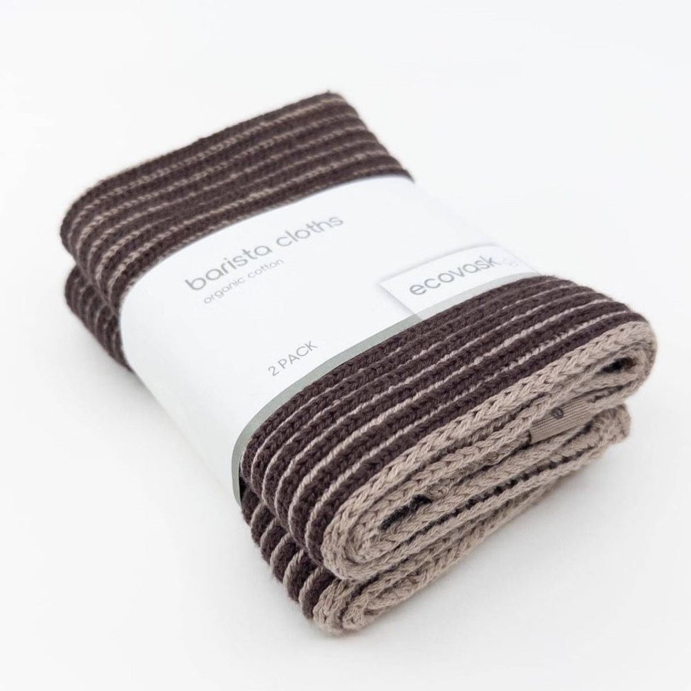 Ecovask Barista Cloth Pack (Organic Cotton) - 2 Piece Ecovask