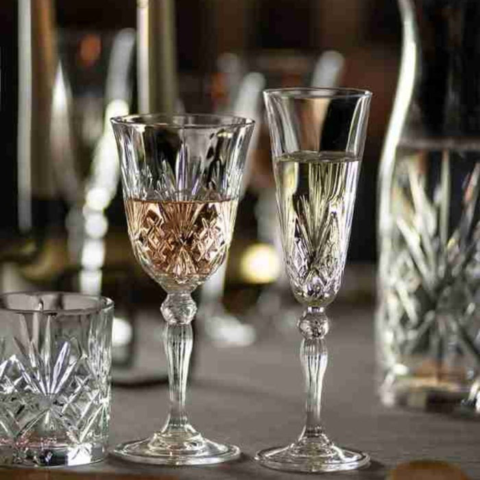 RCR Melodia Champagne Flute Glass 160ml - Set of 6