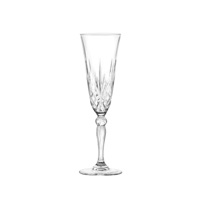 RCR Melodia Champagne Flute Glass 160ml - Set of 6