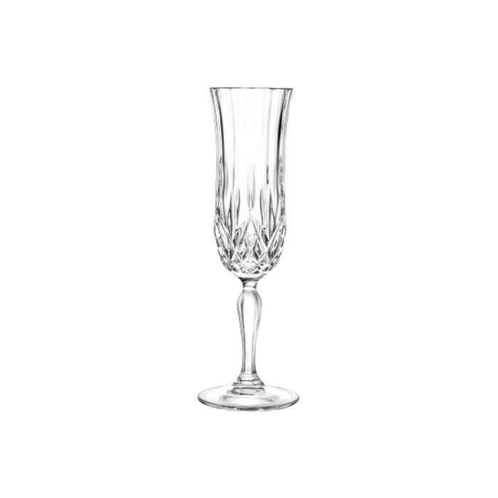 RCR Opera Champagne Flute Glass 130ml - Set of 6