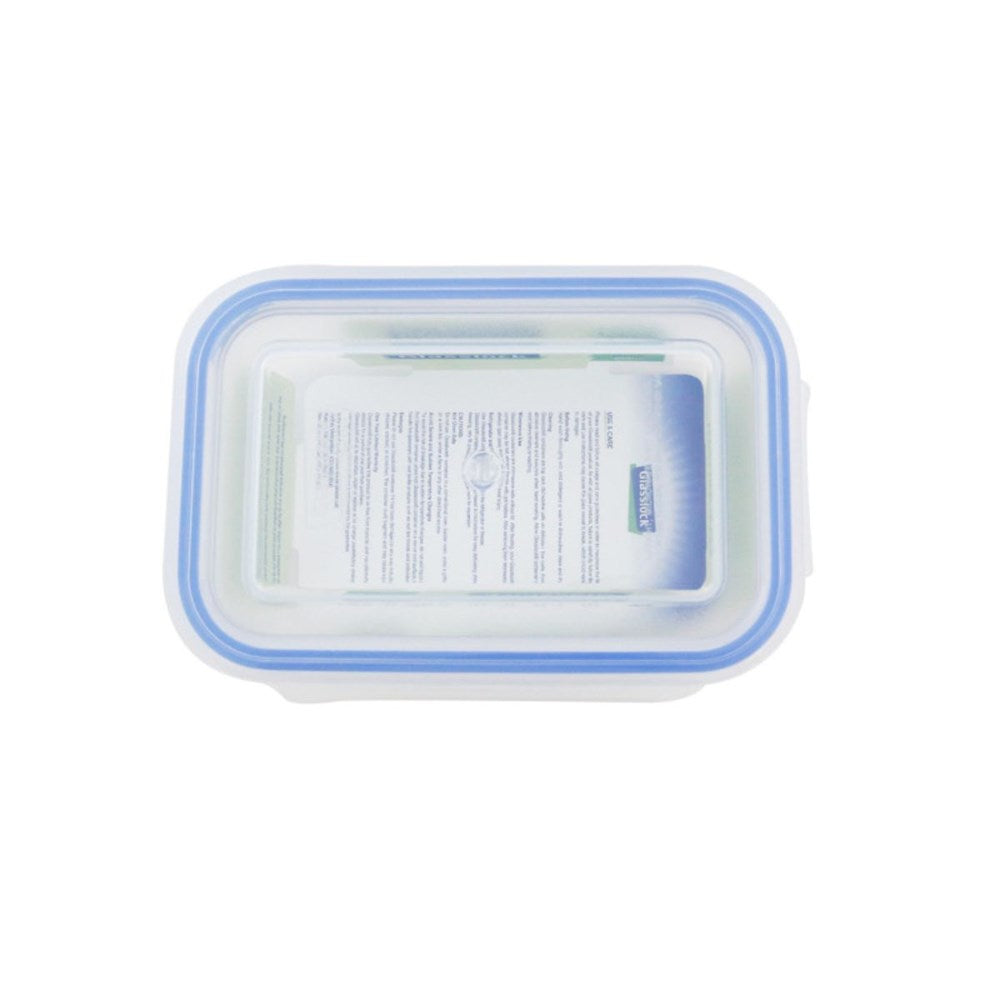 Glasslock Rectangle Tempered Glass Food Container - 400ml Glasslock