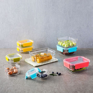 Glasslock Premium Oven Safe Container Set - 9 Piece