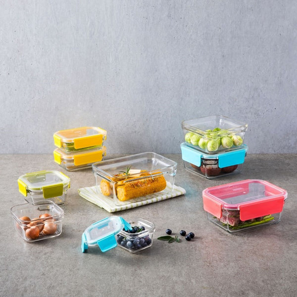 Glasslock Premium Oven Safe Container Set - 9 Piece