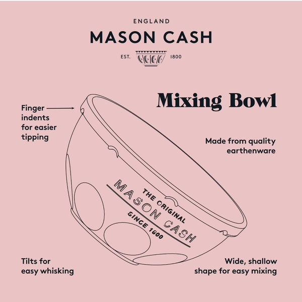 Mason Cash Grip Stand Tilt Mixing Bowl - 29cm Mason Cash
