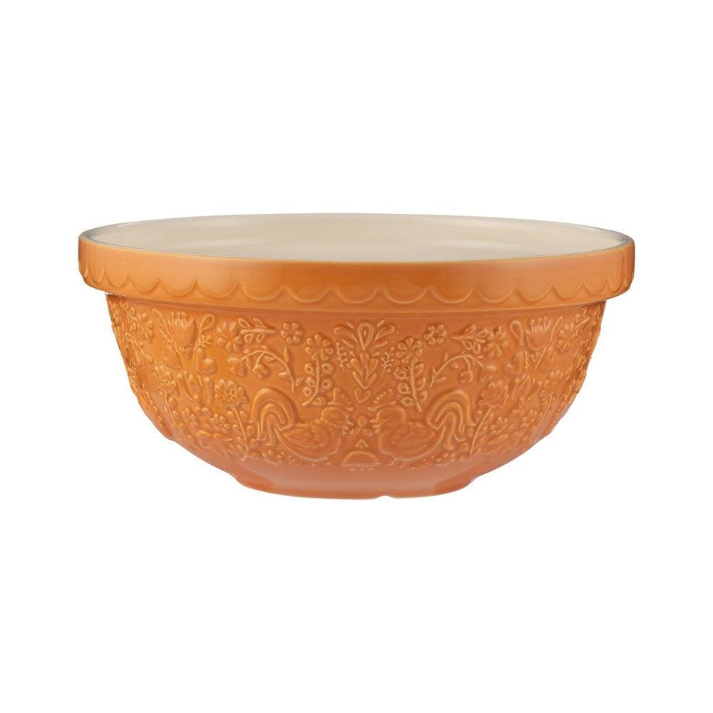 Mason Cash 'Home to Roost' - Orange Hen Mixing Bowl -  24cm Mason Cash