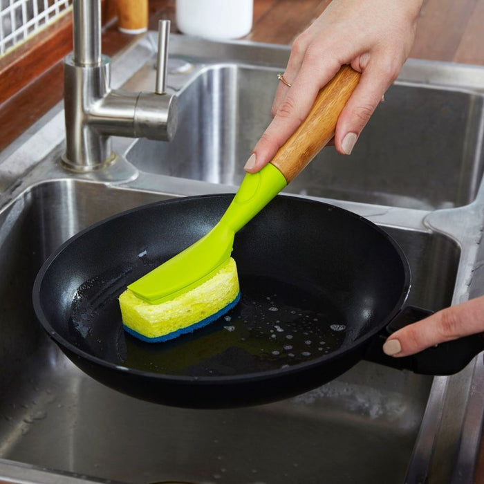 Full Circle Suds Up Soap Dispensing Dish Sponge - Green