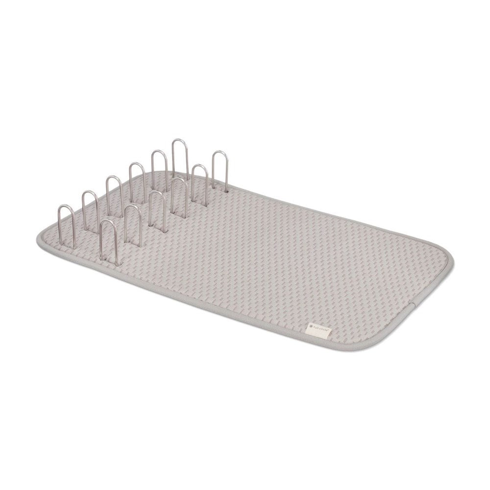 Full Circle Shape Shifter 2-in-1 Rack & Microfiber Mat - Grey