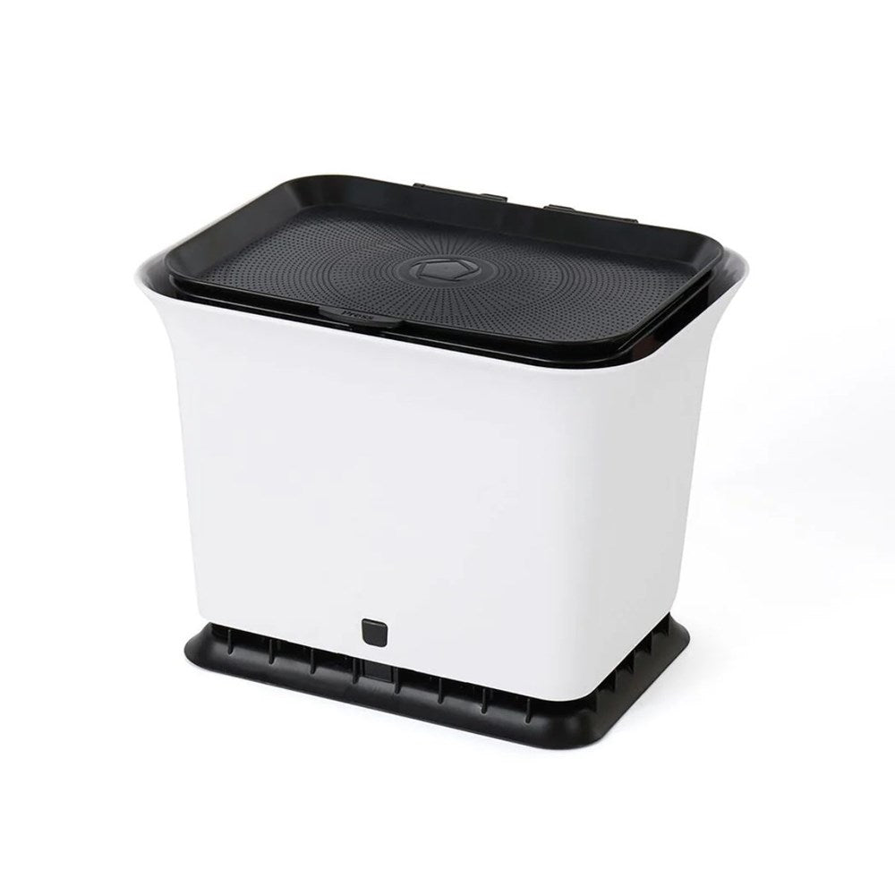 Full Circle Fresh Air Odour-Free Compost Bin - White Full Circle