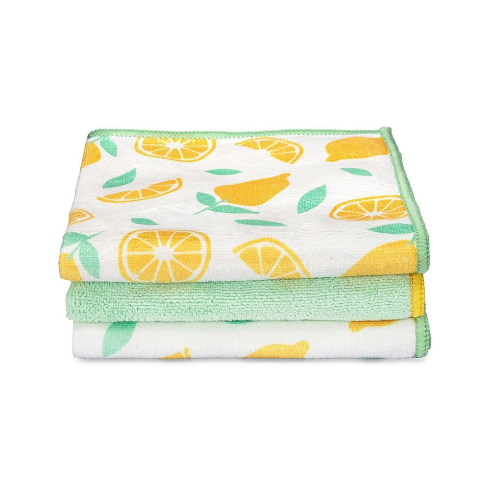 Full Circle Renew Microfiber Citrus Cloths - Set of 3 Full Circle