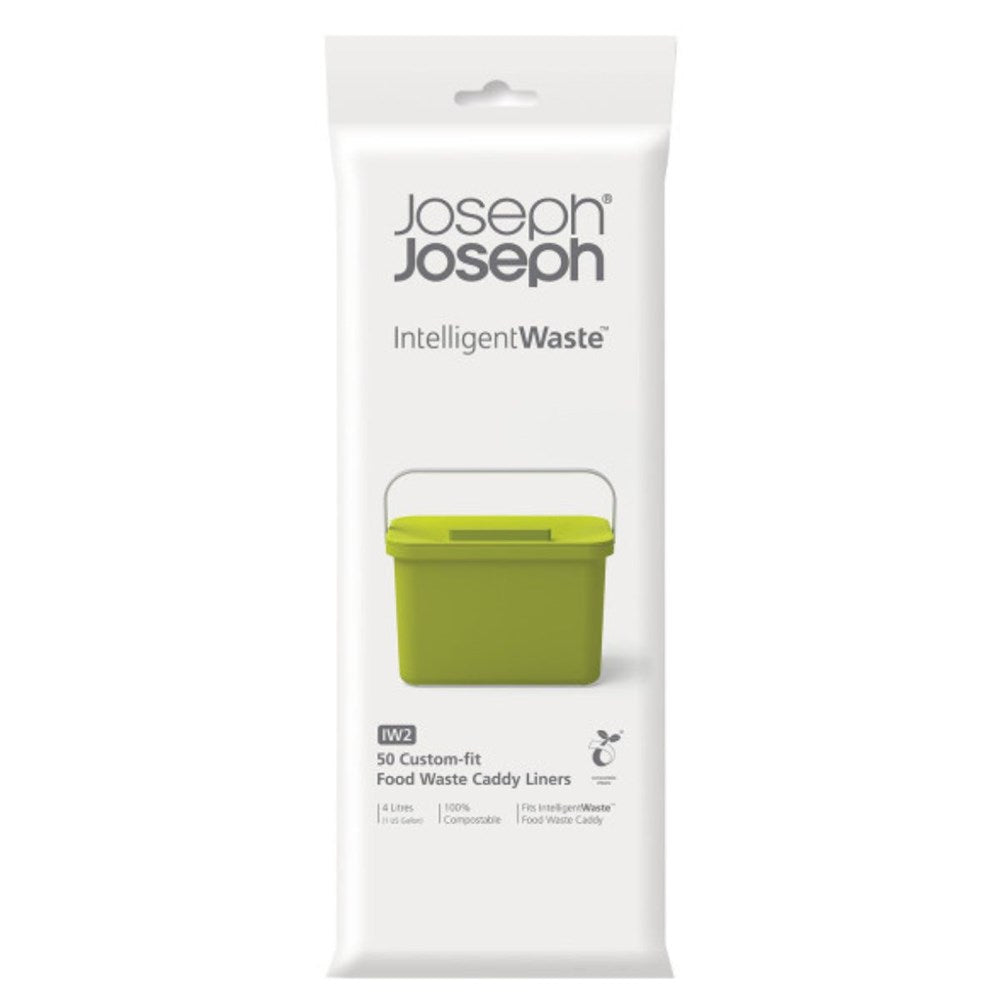 Joseph Joseph 4 Litre Food Waste Caddy Liners - 50 Pack Joseph Joseph