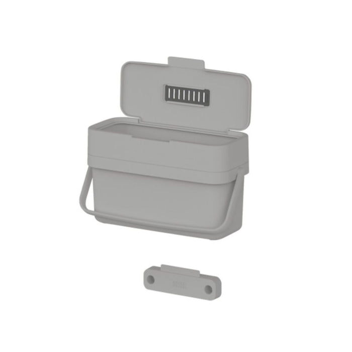 Joseph Joseph Duo Compo  Easy-Fill Food Waste Caddy - Grey