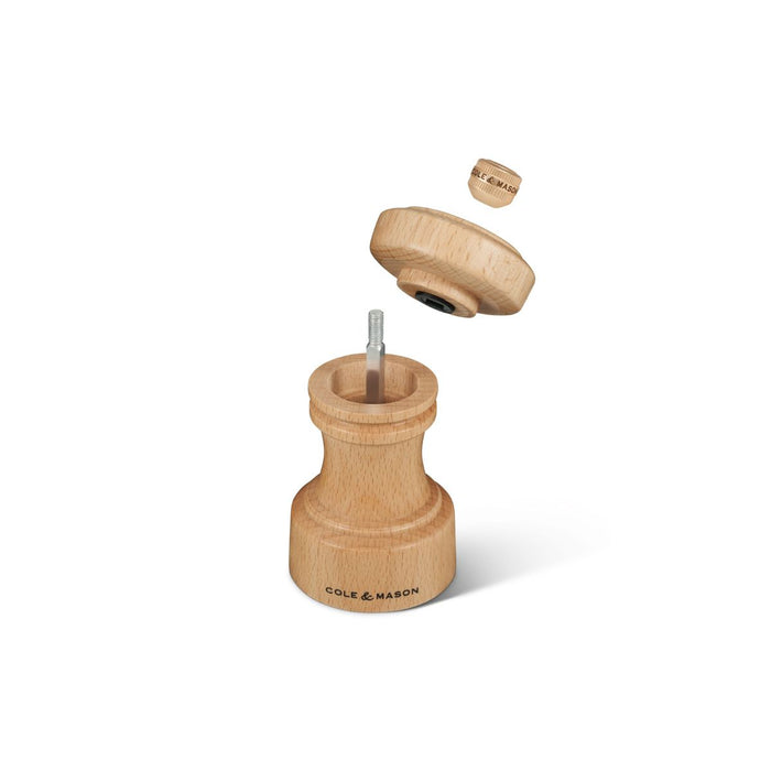 Cole & Mason Hoxton Natural Beech Pepper Mill - 10.4cm