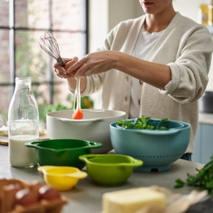 Joseph Joseph Duo 6pc Food Preparation Bowl Set - Opal