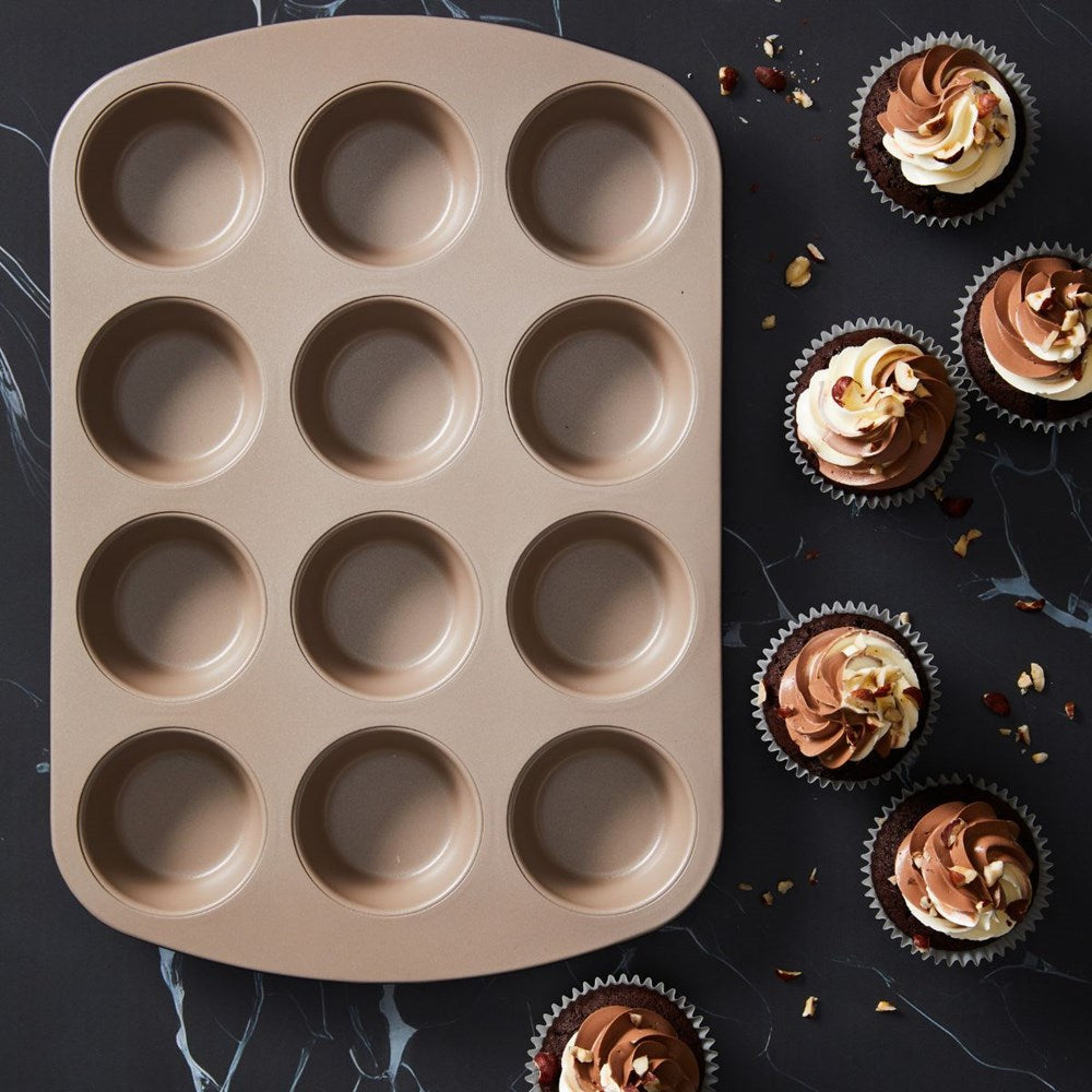 Stanley Rogers Ceramabake Muffin Tray - 12 Cup Stanley Rogers