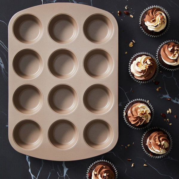 Stanley Rogers Ceramabake Muffin Tray - 12 Cup Stanley Rogers