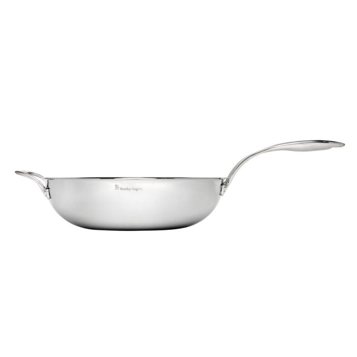 Stanley Rogers Matrix Non-stick Wok Pan - 32cm