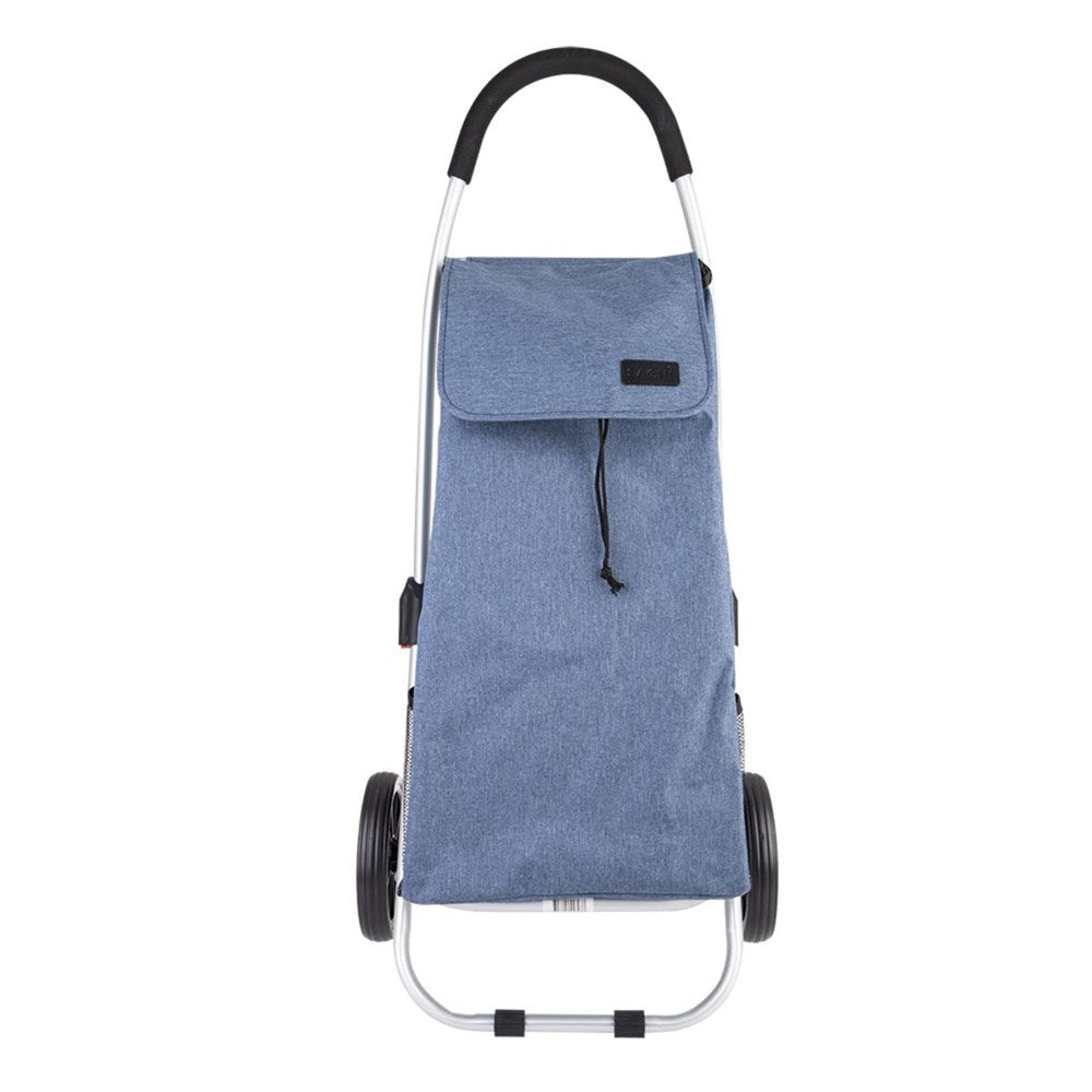 Sachi Urban Aluminium Shopping Trolley - Steel Blue Sachi