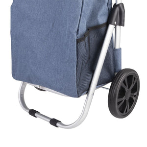 Sachi Urban Aluminium Shopping Trolley - Steel Blue Sachi