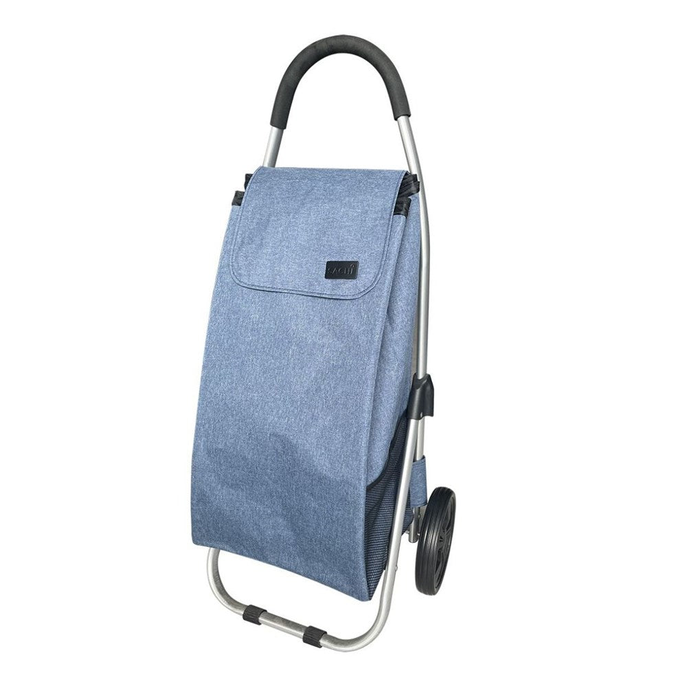 Sachi Urban Aluminium Shopping Trolley - Steel Blue Sachi