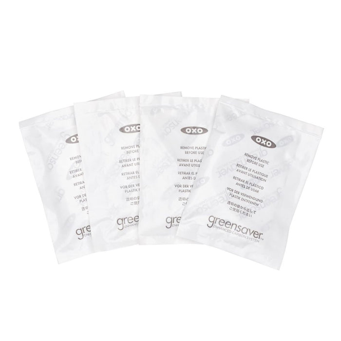 OXO Good Grips GreenSaver Carbon Filter Refills - 4 Pack